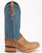 Ferrini Men's Maddox Leather Boots Handcrafted Antique Saddle