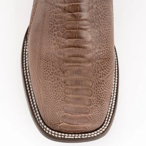 Men's Genuine Exotic Animal Skin Ferrini Hornback Crocodile Card Holder by Ferrini USA