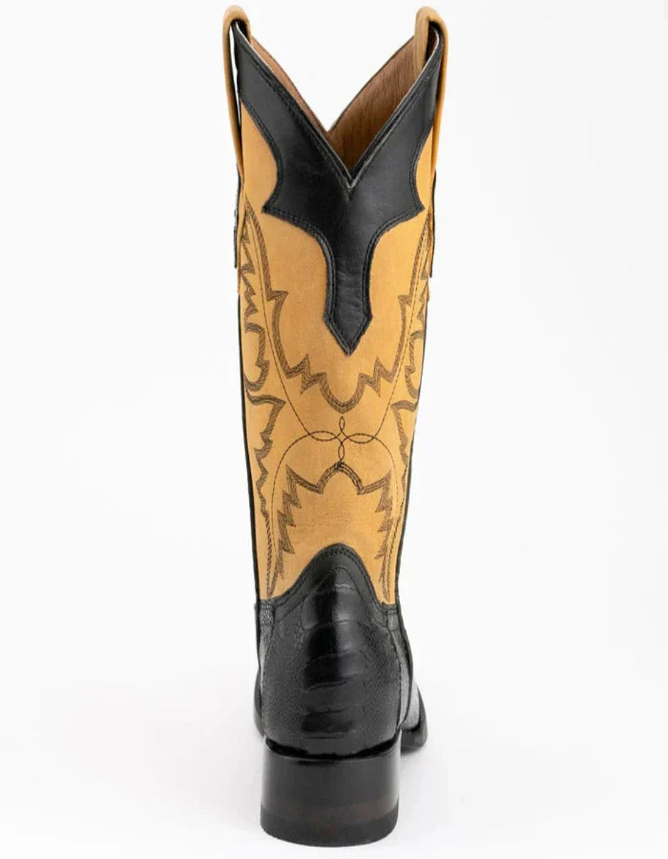 Men's Genuine Exotic Animal Skin Ferrini Hornback Crocodile Card Holder by Ferrini USA - Image 4