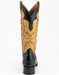 Men's Genuine Exotic Animal Skin Ferrini Hornback Crocodile Card Holder by Ferrini USA