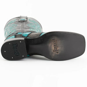 Men's Genuine Exotic Animal Skin Ferrini Hornback Crocodile Card Holder by Ferrini USA