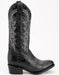 Ferrini Men's Remington Leather Round Toe Boots Handcrafted Black