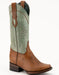 Ferrini Men's Santa Fe Leather Boots Handcrafted - Brandy