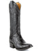 Ferrini Men's Stallion Alligator Belly Boots French Toe Handcrafted Black 1074104