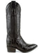 Ferrini Men's Stallion Alligator Belly Boots French Toe Handcrafted Black 1074104