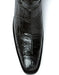 Ferrini Men's Stallion Alligator Belly Boots French Toe Handcrafted Black 1074104