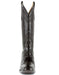 Ferrini Men's Stallion Alligator Belly Boots French Toe Handcrafted Black 1074104