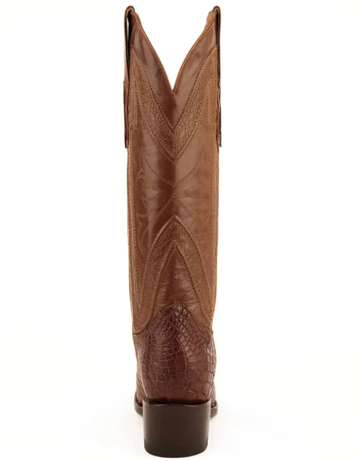 Men's Genuine Exotic Animal Skin Ferrini Hornback Crocodile Card Holder by Ferrini USA - Image 4