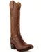 Ferrini Men's Stallion Alligator Belly Boots Narrow Square Toe Handcrafted Cognac 1077102