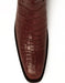 Ferrini Men's Stallion Alligator Belly Boots Narrow Square Toe Handcrafted Cognac 1077102