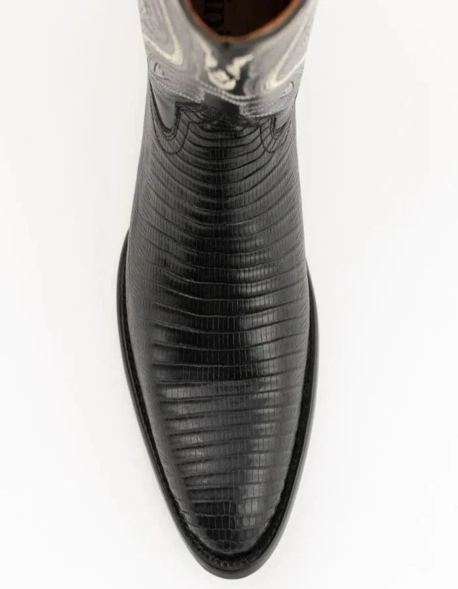 Men's Genuine Exotic Animal Skin Ferrini Hornback Crocodile Card Holder by Ferrini USA - Image 2
