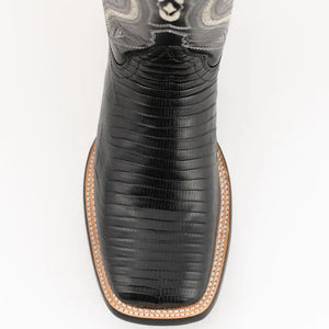 Men's Genuine Exotic Animal Skin Ferrini Hornback Crocodile Card Holder by Ferrini USA - Image 2