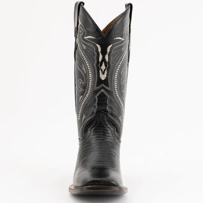 Men's Genuine Exotic Animal Skin Ferrini Hornback Crocodile Card Holder by Ferrini USA - Image 4