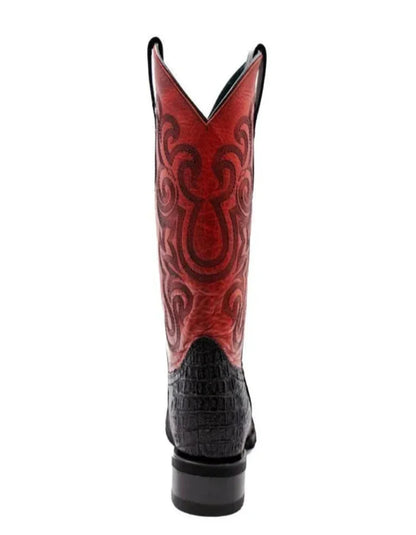 Men's Genuine Exotic Animal Skin Ferrini Hornback Crocodile Card Holder by Ferrini USA - Image 3