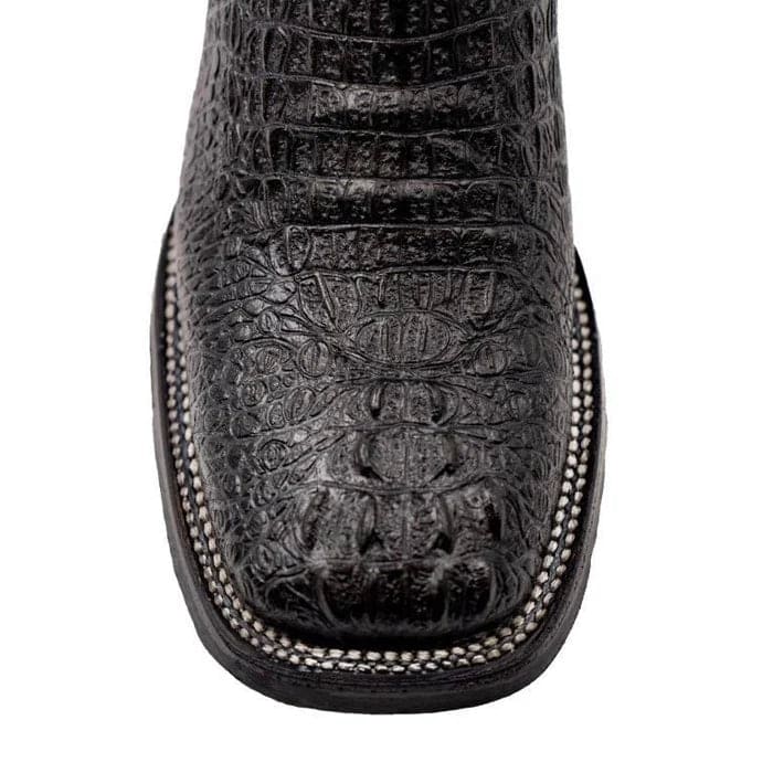 Men's Genuine Exotic Animal Skin Ferrini Hornback Crocodile Card Holder by Ferrini USA - Image 2