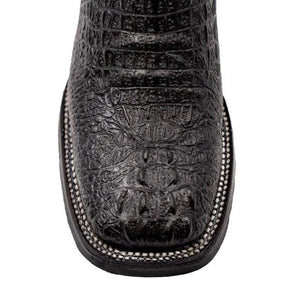 Men's Genuine Exotic Animal Skin Ferrini Hornback Crocodile Card Holder by Ferrini USA - Image 2