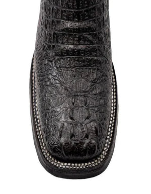 Men's Genuine Exotic Animal Skin Ferrini Hornback Crocodile Card Holder by Ferrini USA - Image 2