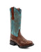 Ferrini Stampede Men's Print Crocodile Boots Handcrafted Sport Rust