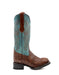 Ferrini Stampede Men's Print Crocodile Boots Handcrafted Sport Rust