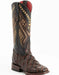 Men's Genuine Exotic Animal Skin Ferrini Hornback Crocodile Card Holder by Ferrini USA