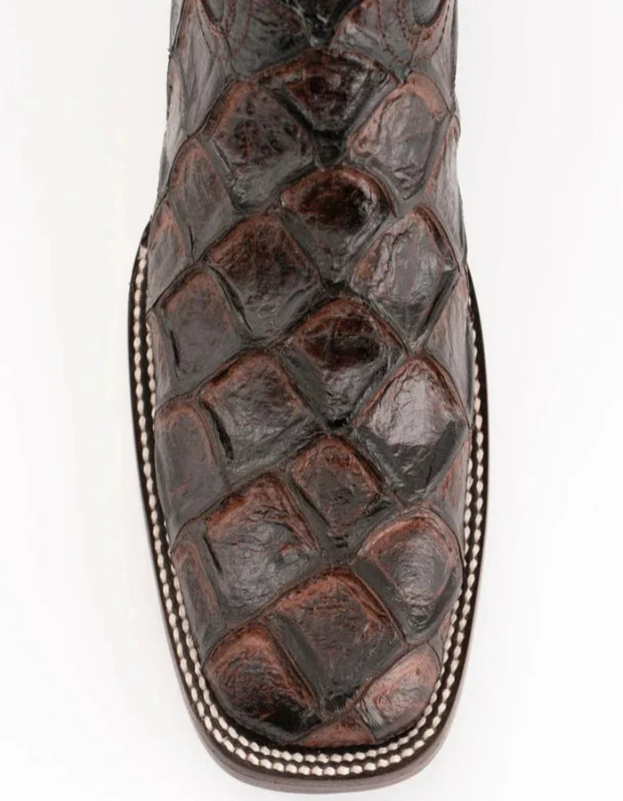 Men's Genuine Exotic Animal Skin Ferrini Hornback Crocodile Card Holder by Ferrini USA - Image 2