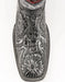 Ferrini Women's Cleopatra Square Toe Boots Handcrafted - Silver