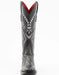 Ferrini Women's Cleopatra Square Toe Boots Handcrafted - Silver