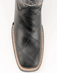 Men's Genuine Exotic Animal Skin Ferrini Hornback Crocodile Card Holder by Ferrini USA