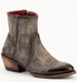 Ferrini Women's Stacey Round Toe Ankle Boots Handcrafted - Chocolate 6101152