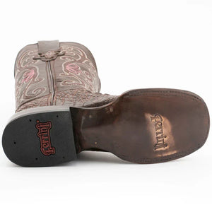 Men's Genuine Exotic Animal Skin Ferrini Hornback Crocodile Card Holder by Ferrini USA