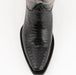 Ferrini Women's Taylor Snip Toe Genuine Lizard Boots - Black 8116104