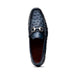 Marco Di Milano Ferrioni Ostrich Navy Bit Loafer