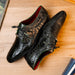 Marco Di Milano Fitipaldi Olive Leather Shoe