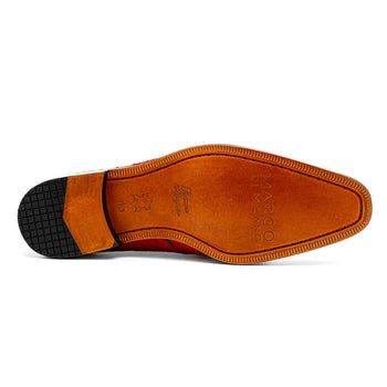 Marco_Di_Milano Fitipaldi Red Leather Luxury Shoe