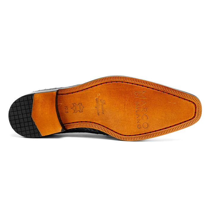 Marco Di Milano Fitipaldi Alligator Derby Grey