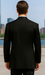 Fitted Slim Fitc Cut Illusion Tuxedo Black Slim Fit Black Tuxedo - Skinny Fit Tuxedo