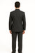 Men's Suit Mandarin Collar Black Pinstripe 5 Button Chinese Nehru Banded Collar Style Three Piece Low Priced Fashion Outfits Suits