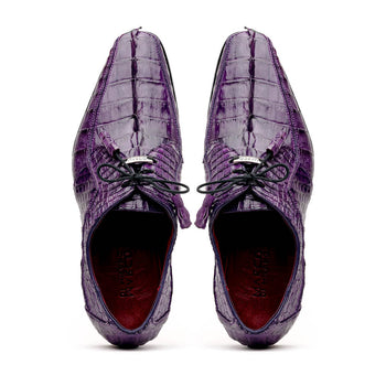 Marco Di Milano Cancun Purple Suede Loafers