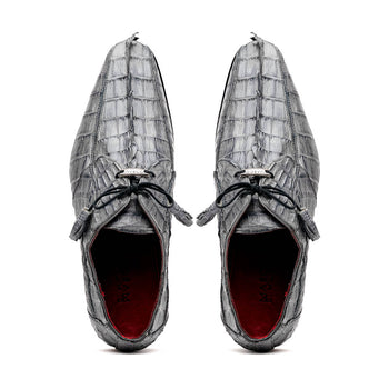 Marco Di Milano Cancun Gray Leather Loafer