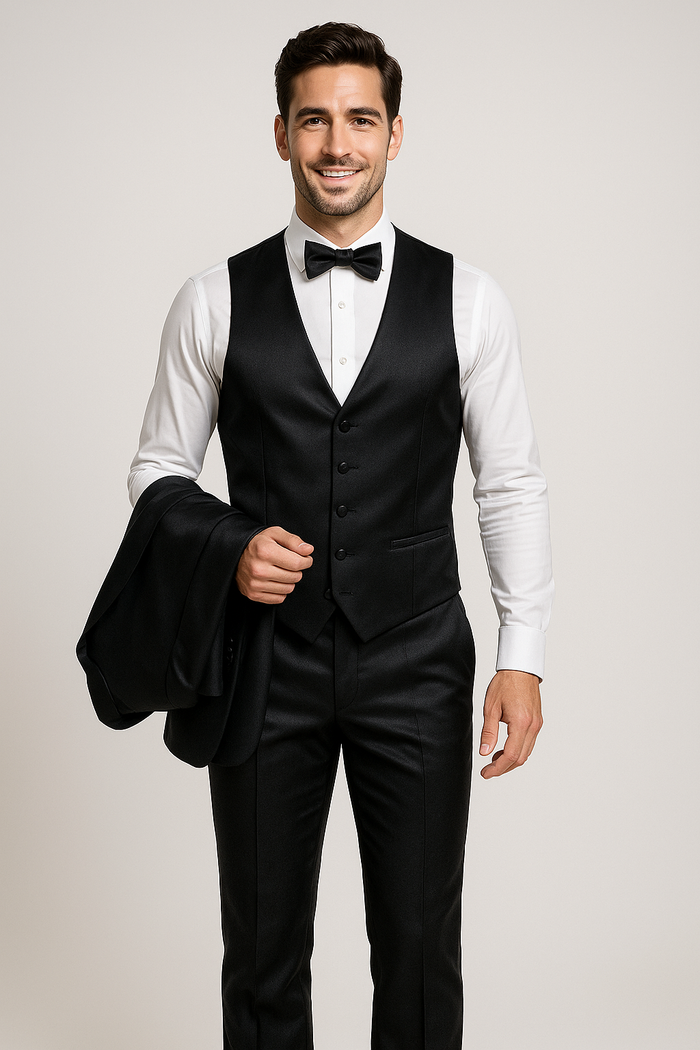Mens Shiny Sharkskin Suit  Modern Fit