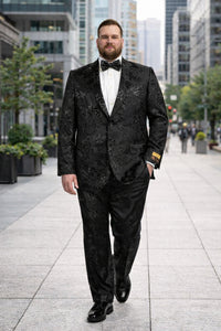 Big and Tall Mens Tuxedos Jacket - Big And Tall Formal Wear - Bowties Included - For Big Guys - Image 7