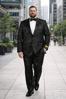 Big and Tall Mens Tuxedos Jacket - Big And Tall Formal Wear - Bowties Included - For Big Guys - Image 7