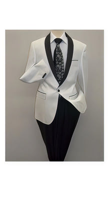 Men's Insomnia ,Sport Coat Jacket Blazer Navy Shiny Paisley Performer Formal Stage