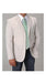 Summer Light Wright Sport Coat Khaki ~ Tan ~ Beige Seersucker Sear Sucker Suit