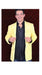 Men's Cotton/Rayon 2 Button Sport Coat  Side Vents Yellow