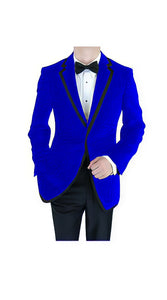 Velvet Blazer - Mens Velvet Jacket Mens Two Tone Trimming Formal Tuxedo Jacket