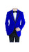 Velvet Blazer - Mens Velvet Jacket Mens Two Tone Trimming Formal Tuxedo Jacket