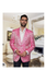 Big and Tall Tuxedo Alberto Nardoni Brand Fashion Hot Pink & Black Lapel  Tuxedo Dinner Jacket Blazer Shiny ~ Fuchsia Flashy
