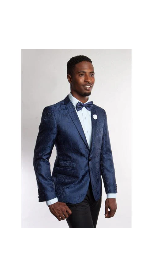 Men's Fashion Stage Blazer ~ Sport coat Blue