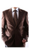 Men's Two Button Brown 100% Cotton Corduroy Sport Coat